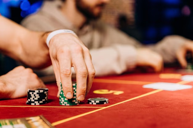 Live Speed Blackjack dealer studio with multi-camera setup showing cards and betting table